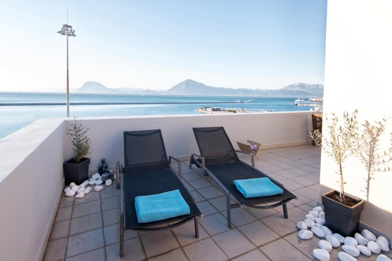Majestic Penthouse In The Heart Of Patra Apartman Kültér fotó