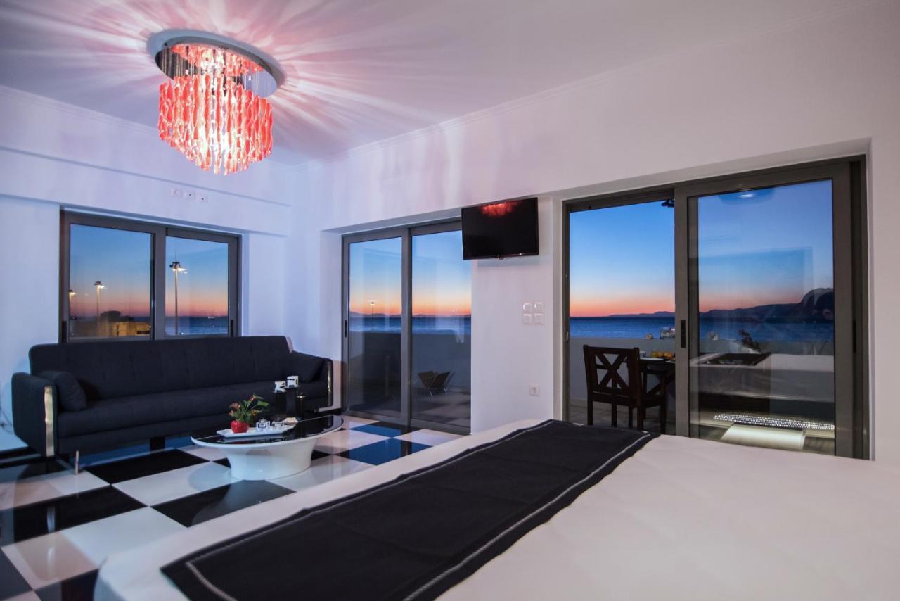 Majestic Penthouse In The Heart Of Patra Apartman Kültér fotó